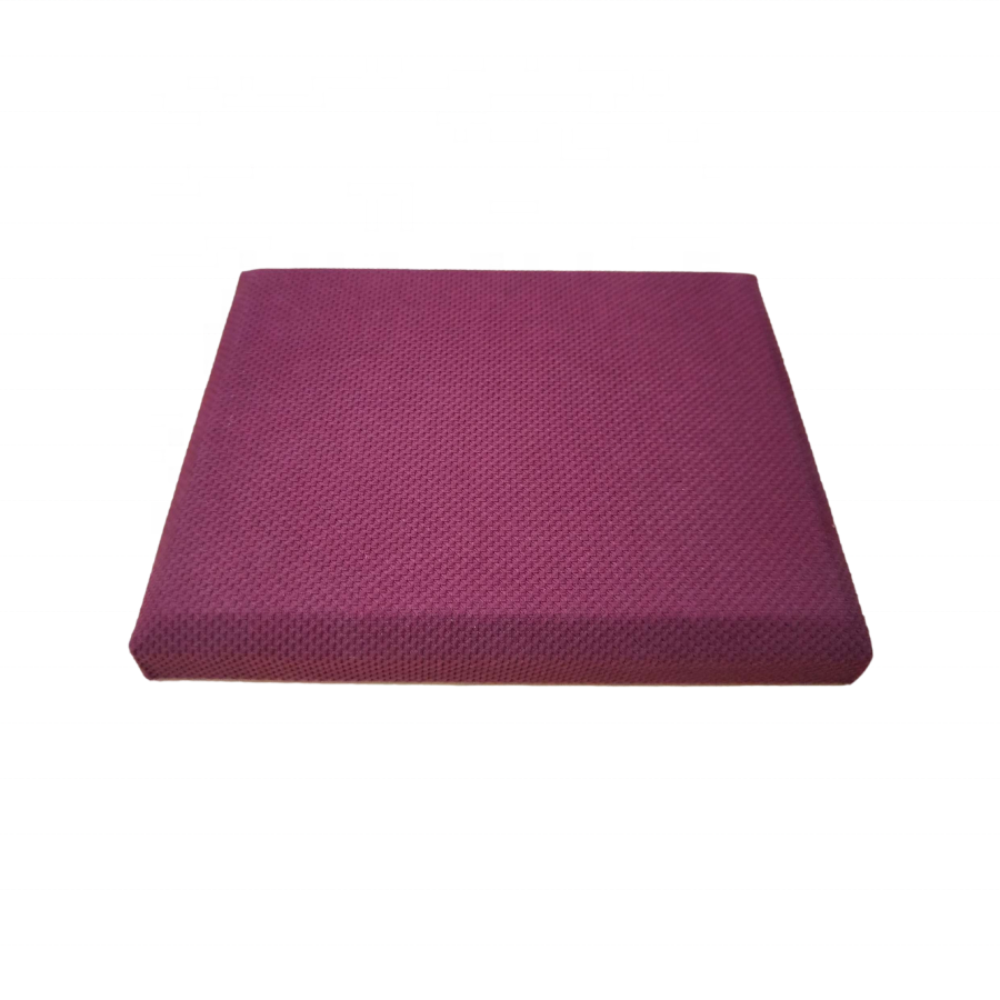 Factory Fiber Clothing Glass Wool Sound Acoustic Panels Acoustic Ceiling Soundproof Sound Absorption fireproof for cinema office