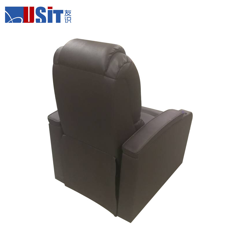 Usit UV855A/2 Home Theatre Manual Lazy boy Leather Reclining Sofa With Cup Holder,lazy boy recliner sofa slipcovers CineEurope