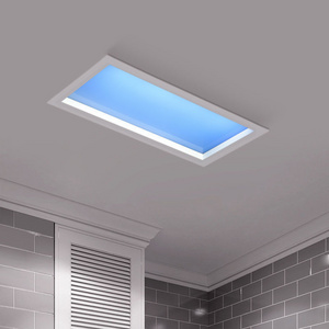 Led Panel Smart Modern Design Kitchen Recessed Ceiling Blue Sky Lights lamps Artificial Skylight