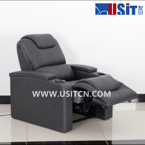 VIP  Upholstered Theater Sofa Cinema Electric Recliner Sofa 3 Seater Electric Recliner Sofa Bed