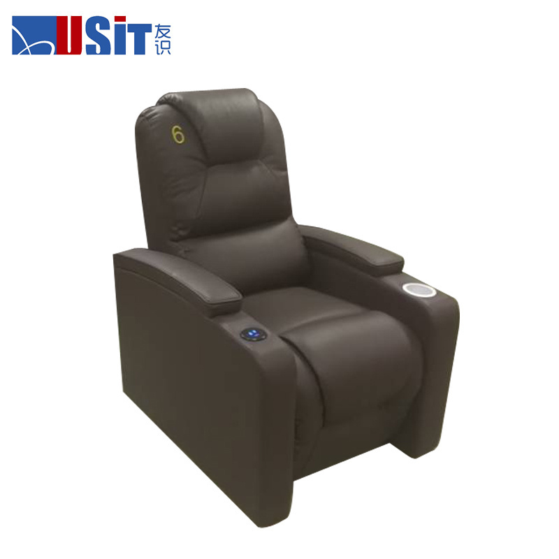 Usit UV855A/2 Home Theatre Manual Lazy boy Leather Reclining Sofa With Cup Holder,lazy boy recliner sofa slipcovers CineEurope