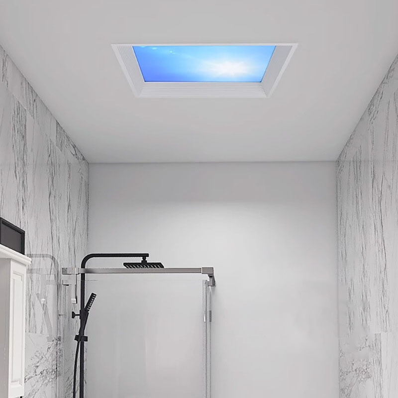 Led Panel Smart Modern Design Kitchen Recessed Ceiling Blue Sky Lights lamps Artificial Skylight