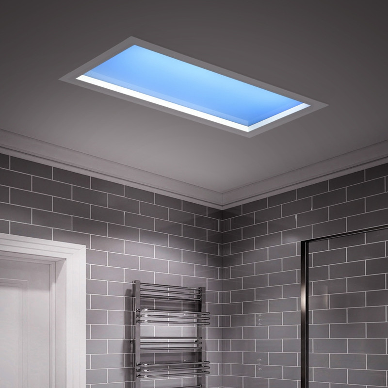 Led Panel Smart Modern Design Kitchen Recessed Ceiling Blue Sky Lights lamps Artificial Skylight