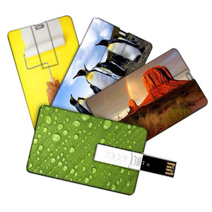 promotional card USB flash drives Custom logo business card memory stick 64mb 128mb 1gb 2gb 4gb 8gb 128gb credit card pendrive