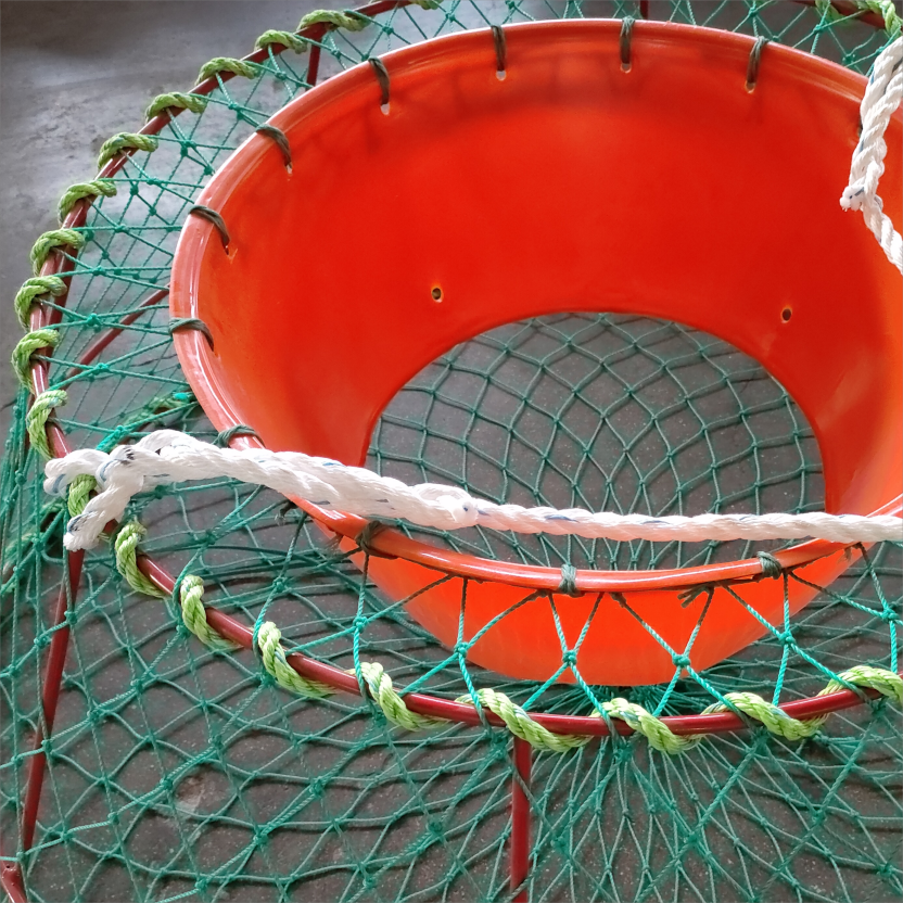 Strong 1.3*0.53*0.55 m Custom Diameter and Frame King Crab Cage for Catching King Crab