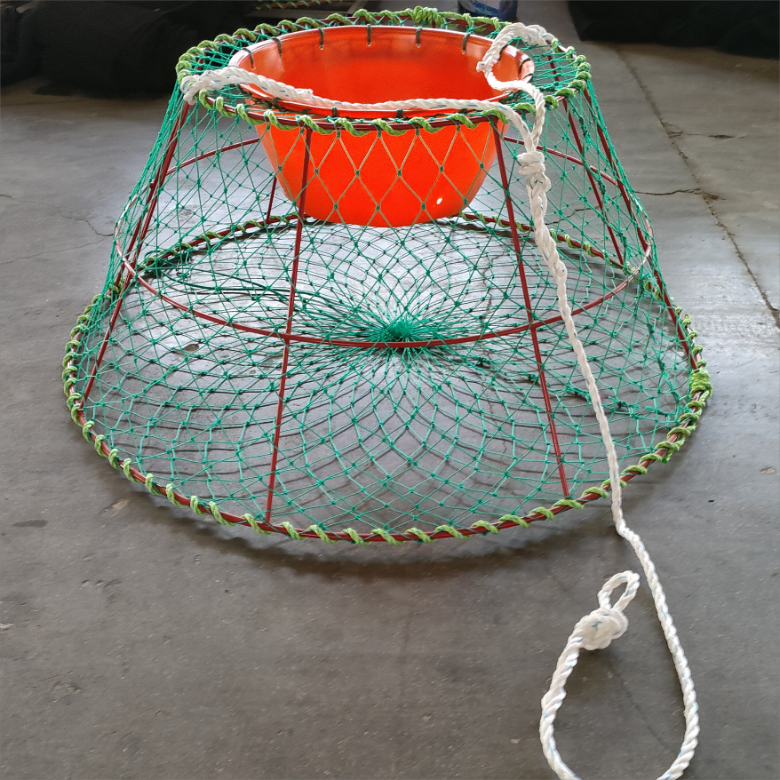 Strong 1.3*0.53*0.55 m Custom Diameter and Frame King Crab Cage for Catching King Crab