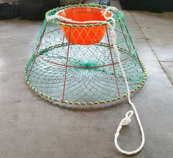 Strong 12/14mm Frame King Crab Cage Large Crab Pot Used for Under Deep Sea Heavy Duty For Catching Crab