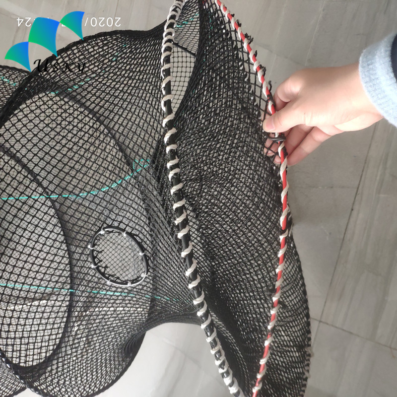 30*60cm Denmark Crayfish Lobster Norway Black Green White Sweden Kingfisher Nylon Webbing Net Crab Traps