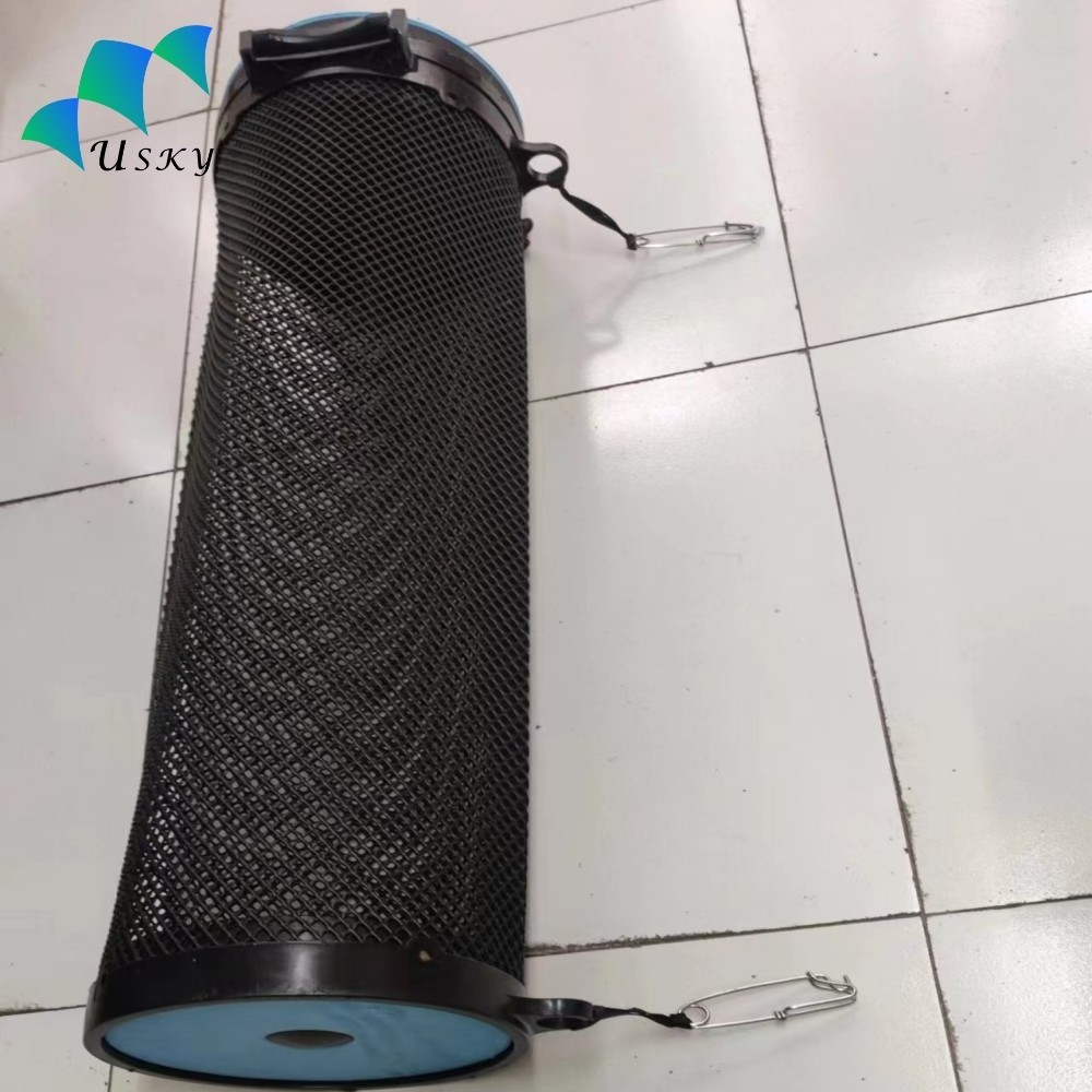 6mm, 9mm, 13mm, and 23mm 26cm Cylinder 90cm High Density Polyethylene Long Line Floating Oyster Mesh Bags