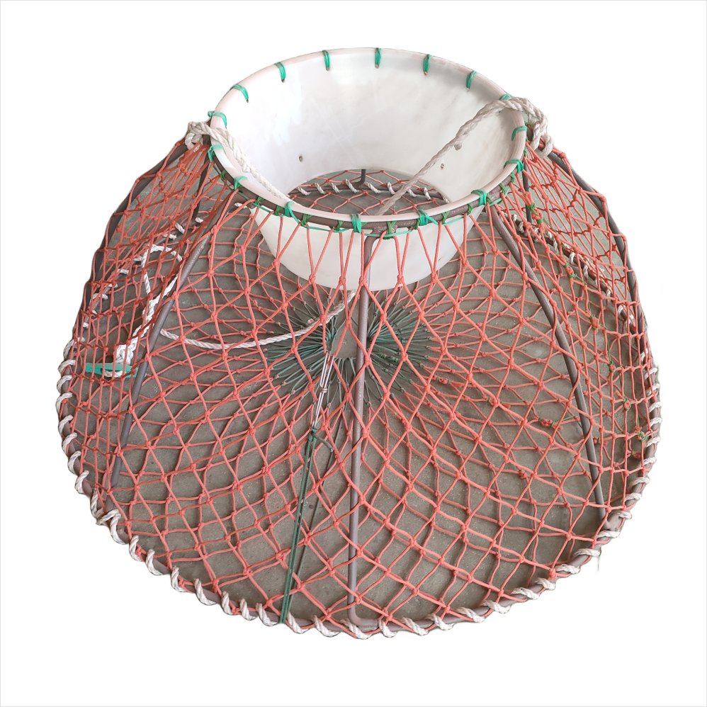 Strong 12/14mm Frame King Crab Cage Large Crab Pot Used for Under Deep Sea Heavy Duty For Catching Crab