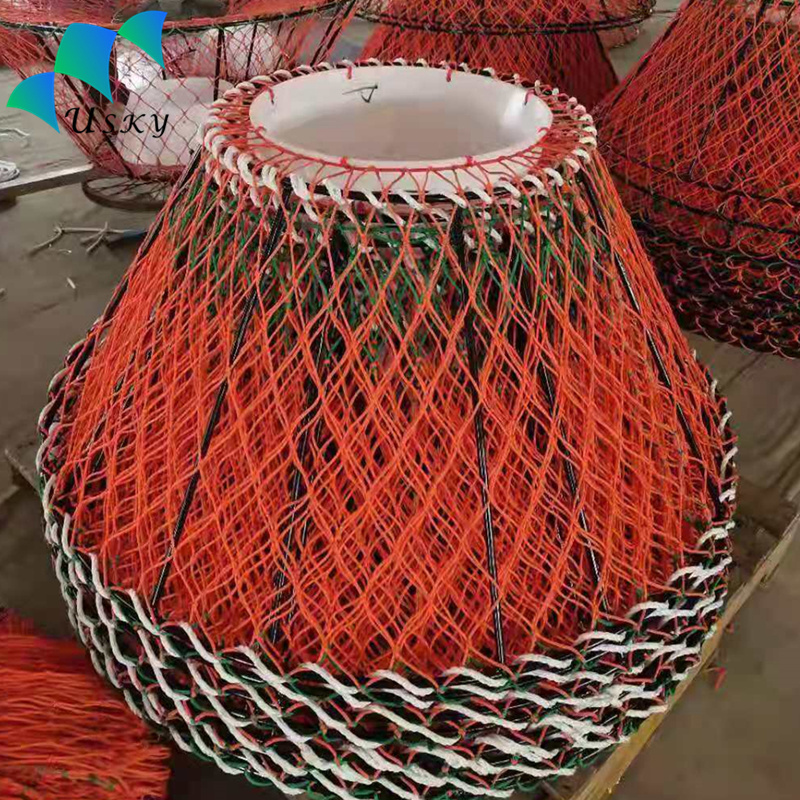 Heavy Duty King Size Trampas Centolla Crab Trap Pots  for Chile, Brazil, Canana 1.4m, 1.5m, 1.8m 10-25kgs