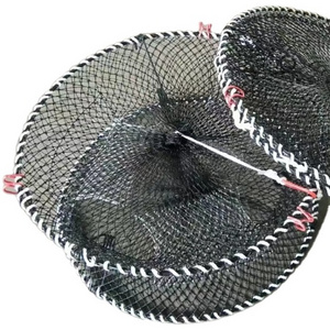 Cheap Foldable Spring Fish Pot Square Round Crab Cage Shrimp Trap for Norway Market