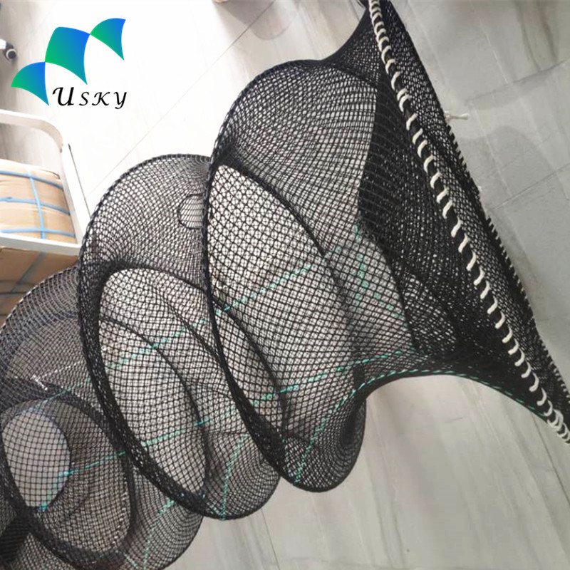 30*60cm Denmark Crayfish Lobster Norway Black Green White Sweden Kingfisher Nylon Webbing Net Crab Traps