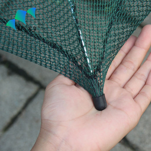 Folded Fishing Bait Trap 10 Holes Fishing Nets for Fish Crab Shrimp Crawdad Large Size Fishing Trap