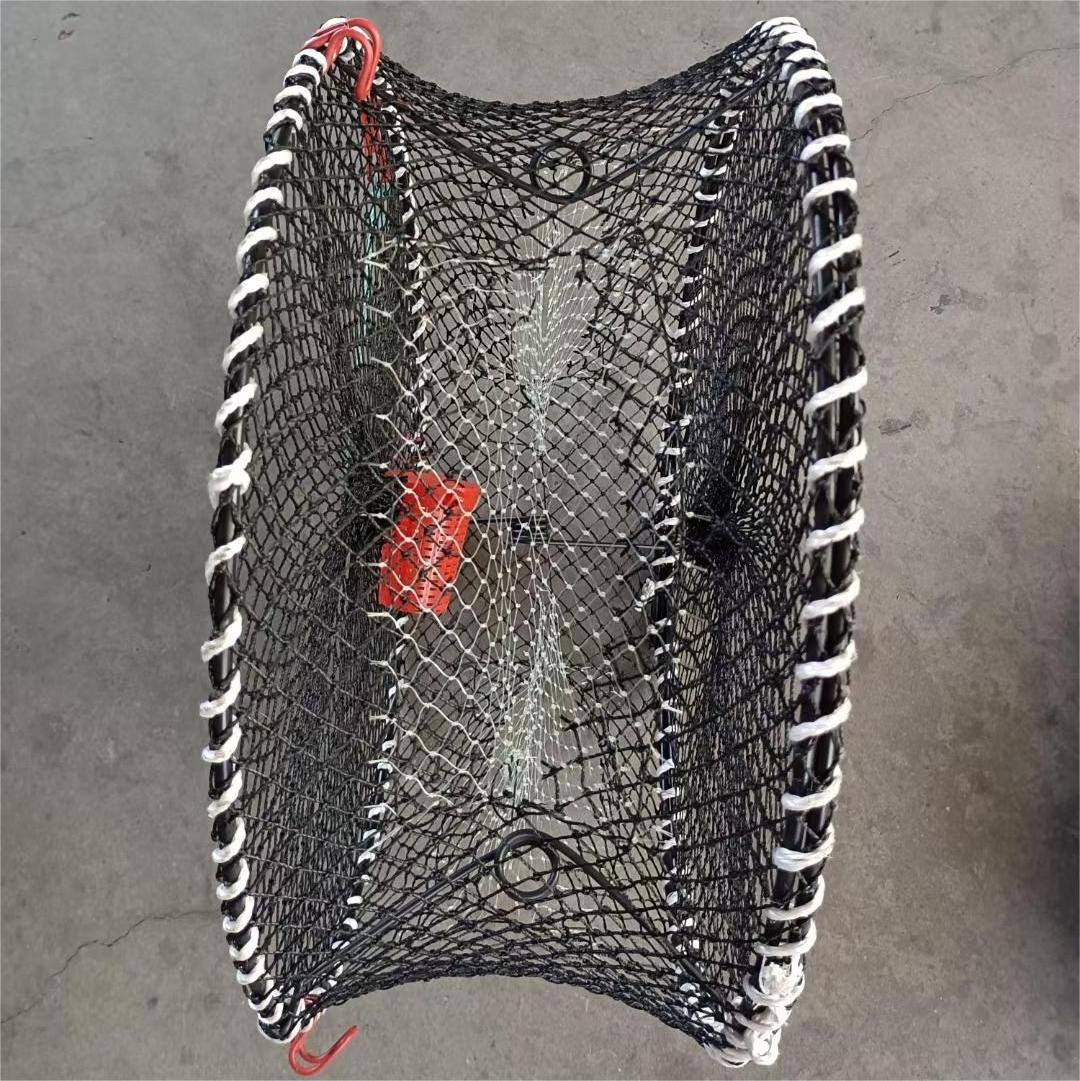 Cheap Foldable Spring Fish Pot Square Round Crab Cage Shrimp Trap for Norway Market