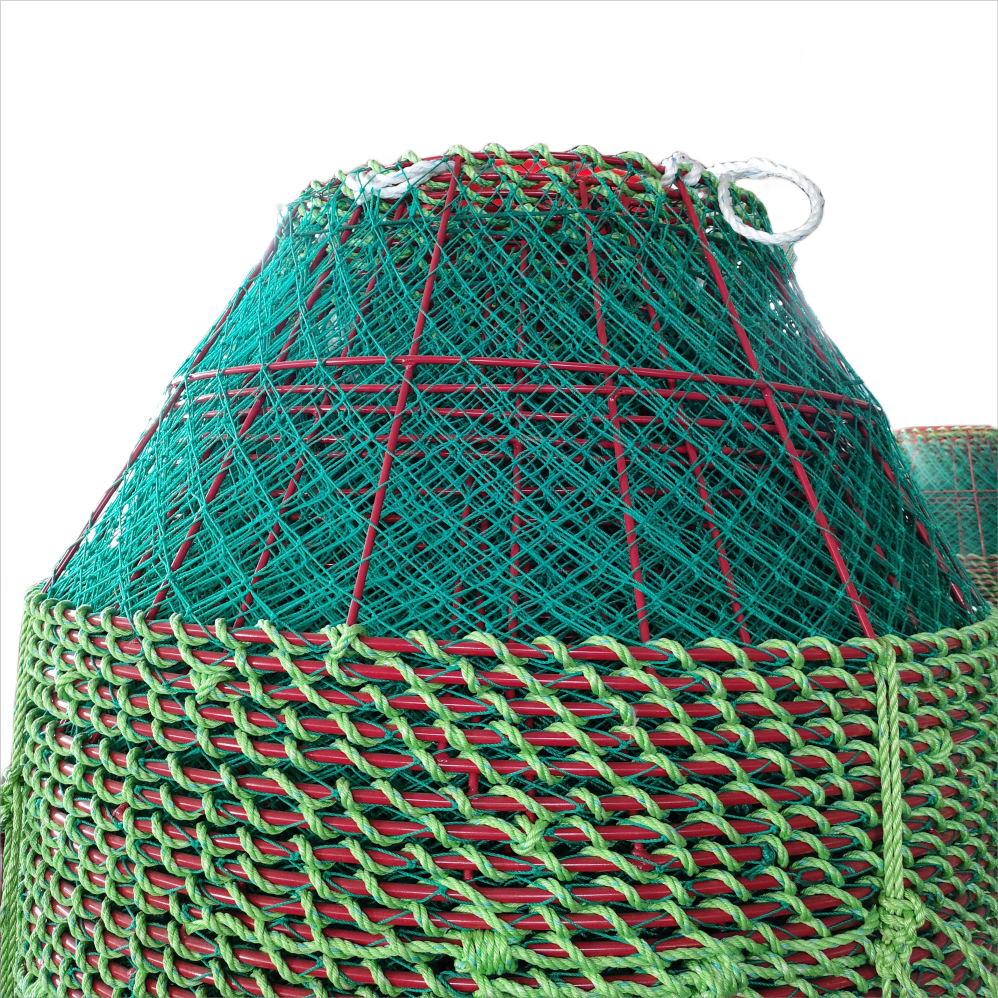 Strong 12/14mm Frame King Crab Cage Large Crab Pot Used for Under Deep Sea Heavy Duty For Catching Crab