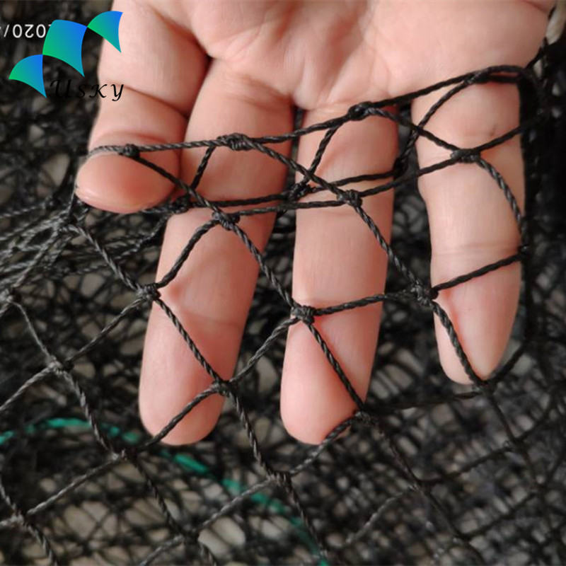 30*60cm Denmark Crayfish Lobster Norway Black Green White Sweden Kingfisher Nylon Webbing Net Crab Traps