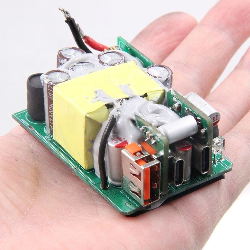 PD phone charger 18W 20W 25W 30W  65W 100W usb wall charger pcb for cell phone chargers