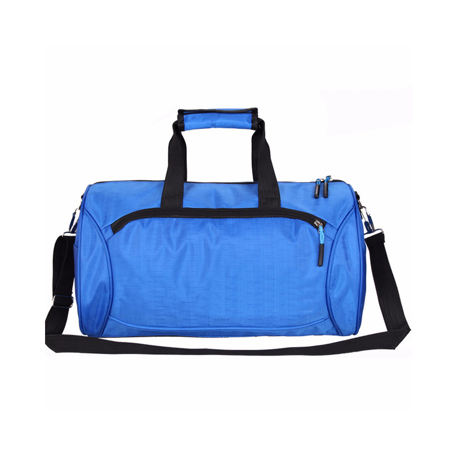 OEM custom logo small men fitness sports duffle sublimation gym bag with shoe compartment