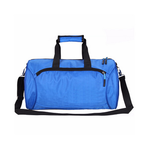 OEM custom logo small men fitness sports duffle sublimation gym bag with shoe compartment