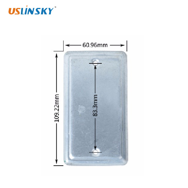 shanghai Linsky Galvanized Steel electrical outlet box cover handy utility blank box cover