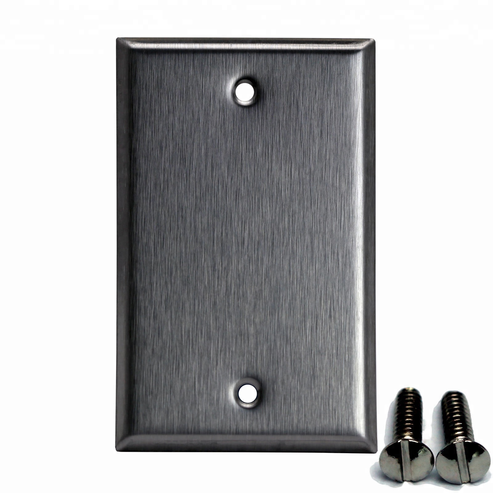 Shanghai Linsky 1 gang blank wall switches stainless steel cover plate SS wall plate