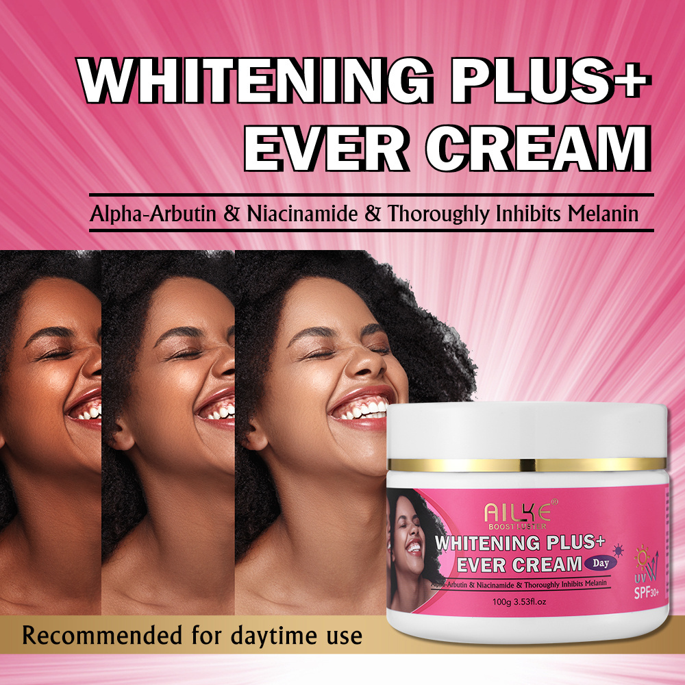 Fair Skin Moisturizing Brightening Pigmentation White Bleaching Skin Whitening Arbutin Face Cream for Women