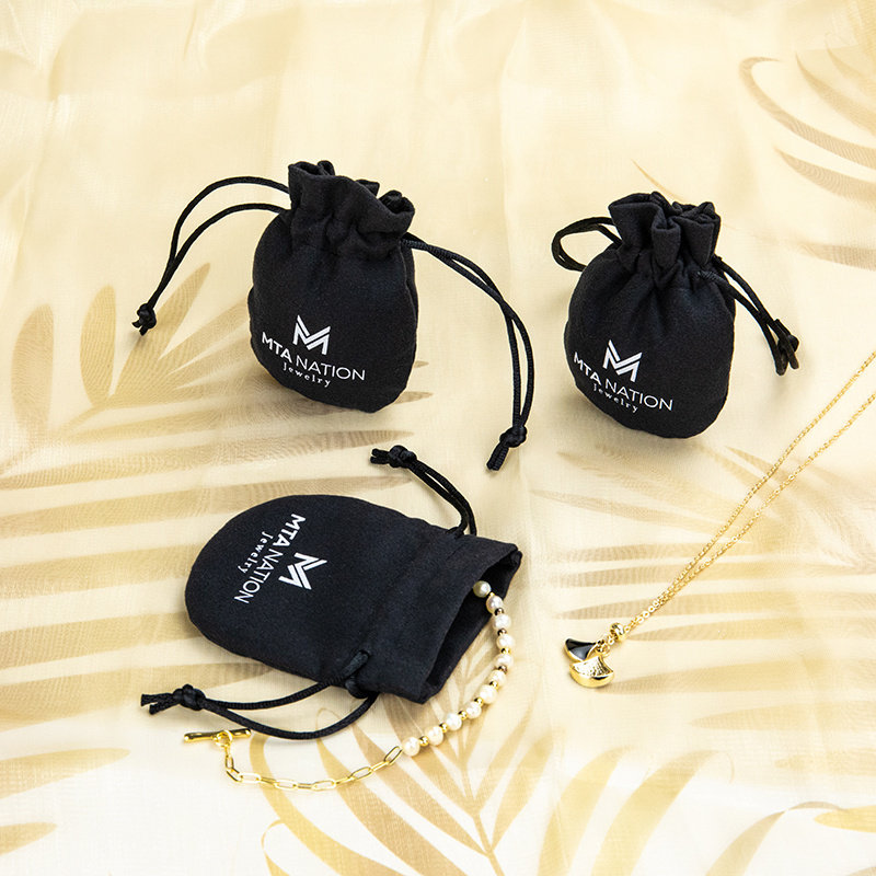 bags for packaging black velvet pouch drawstring satin interior 30 cm wedding favor bags jewel velvet pouch