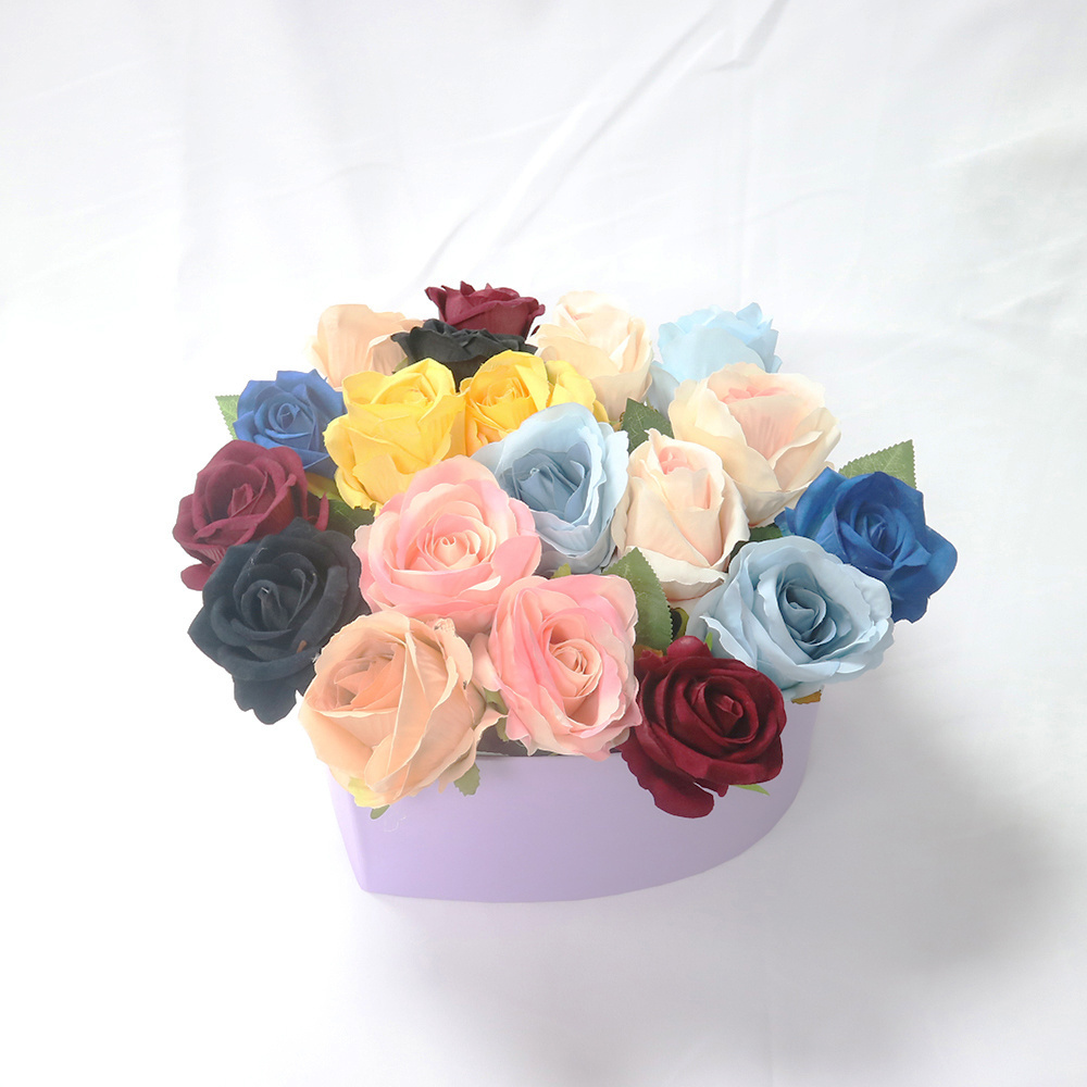 Custom Logo Round Cylinder Paper Gift Package Box Ribbon Handle Flower Box Factory Direct Supply Cosmetics Jewelry