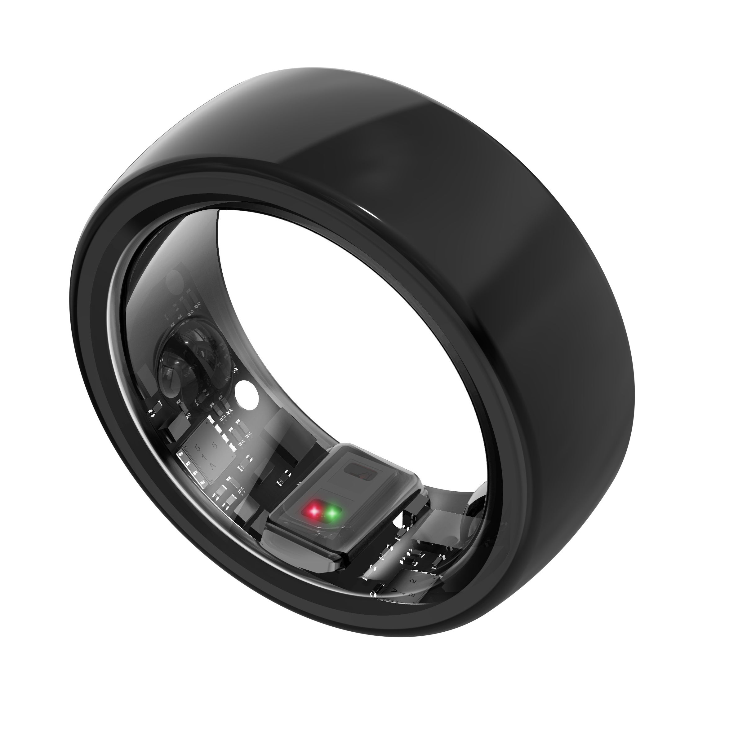 Innovative Electronics Smart Health Ring With Blood Oxygen Heart Rate Monitoring Pedometer Calorie Body Temperature Detection