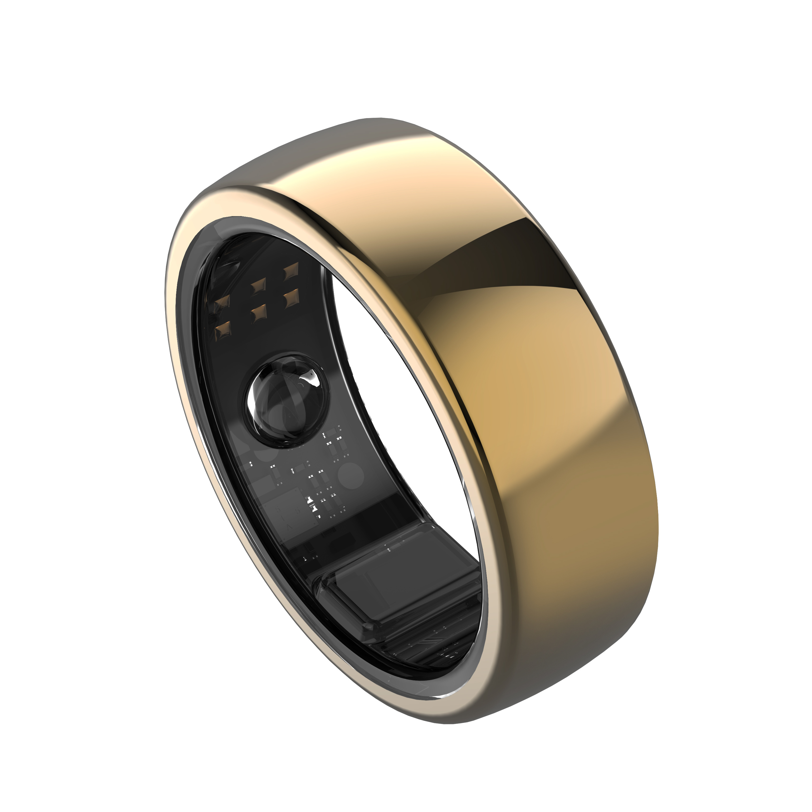 Innovative Electronics Smart Health Ring With Blood Oxygen Heart Rate Monitoring Pedometer Calorie Body Temperature Detection