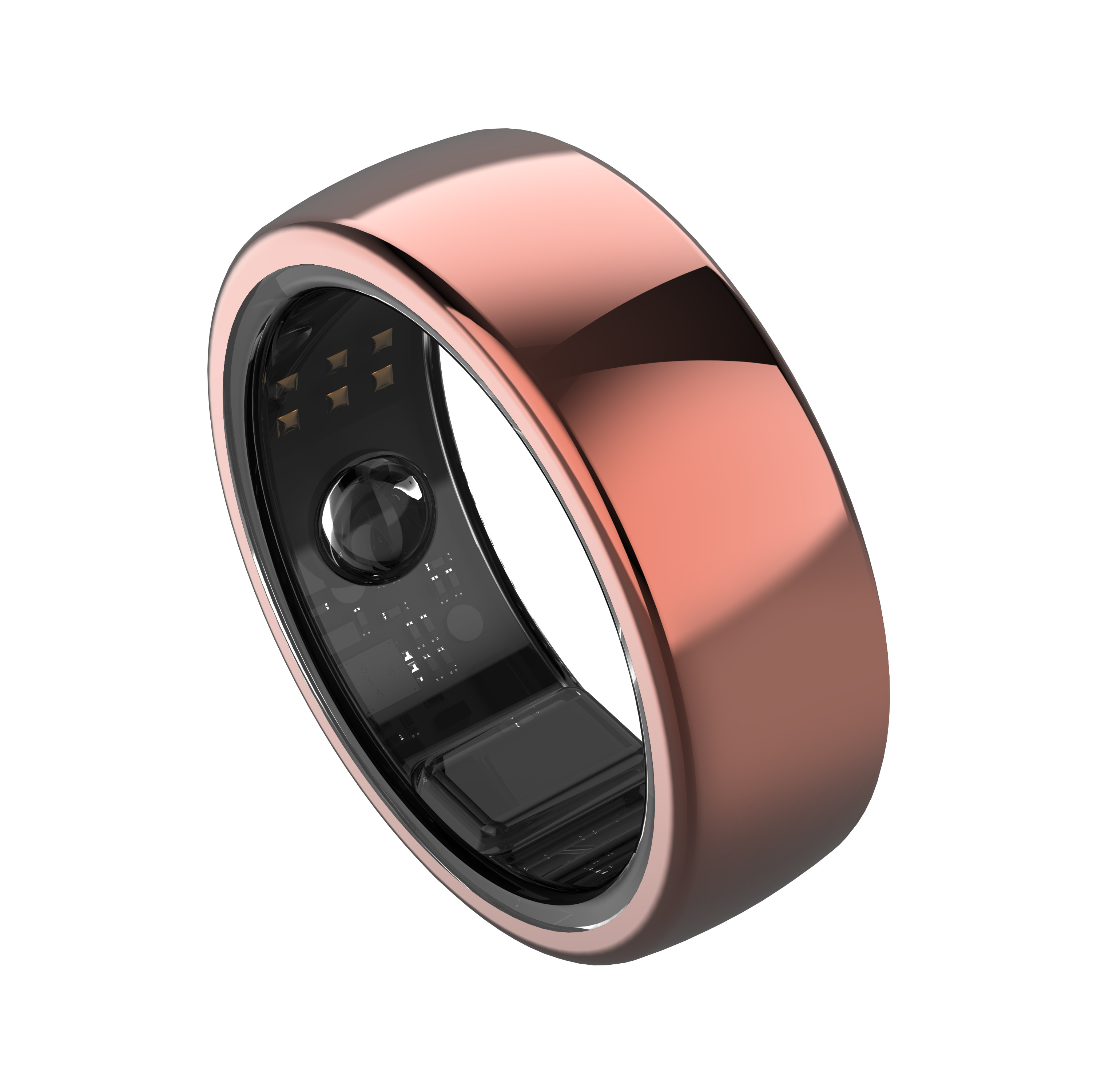 Innovative Electronics Smart Health Ring With Blood Oxygen Heart Rate Monitoring Pedometer Calorie Body Temperature Detection