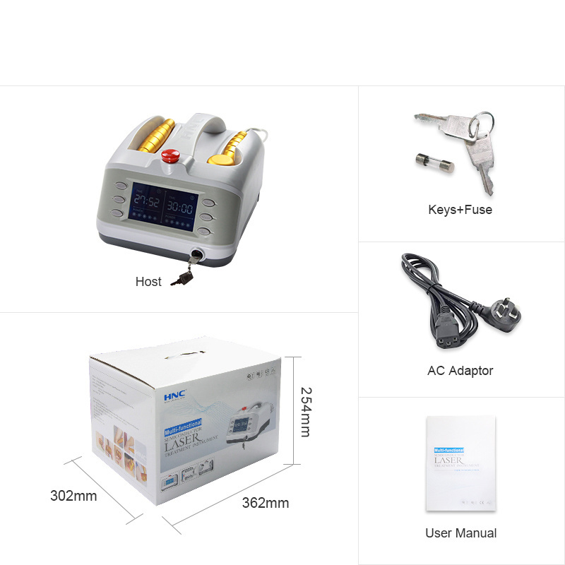 775mW Semiconductor lllt Clinic Use Cold Medical Laser Acupuncture Therapeutic Instrument For Knee Pain Relief