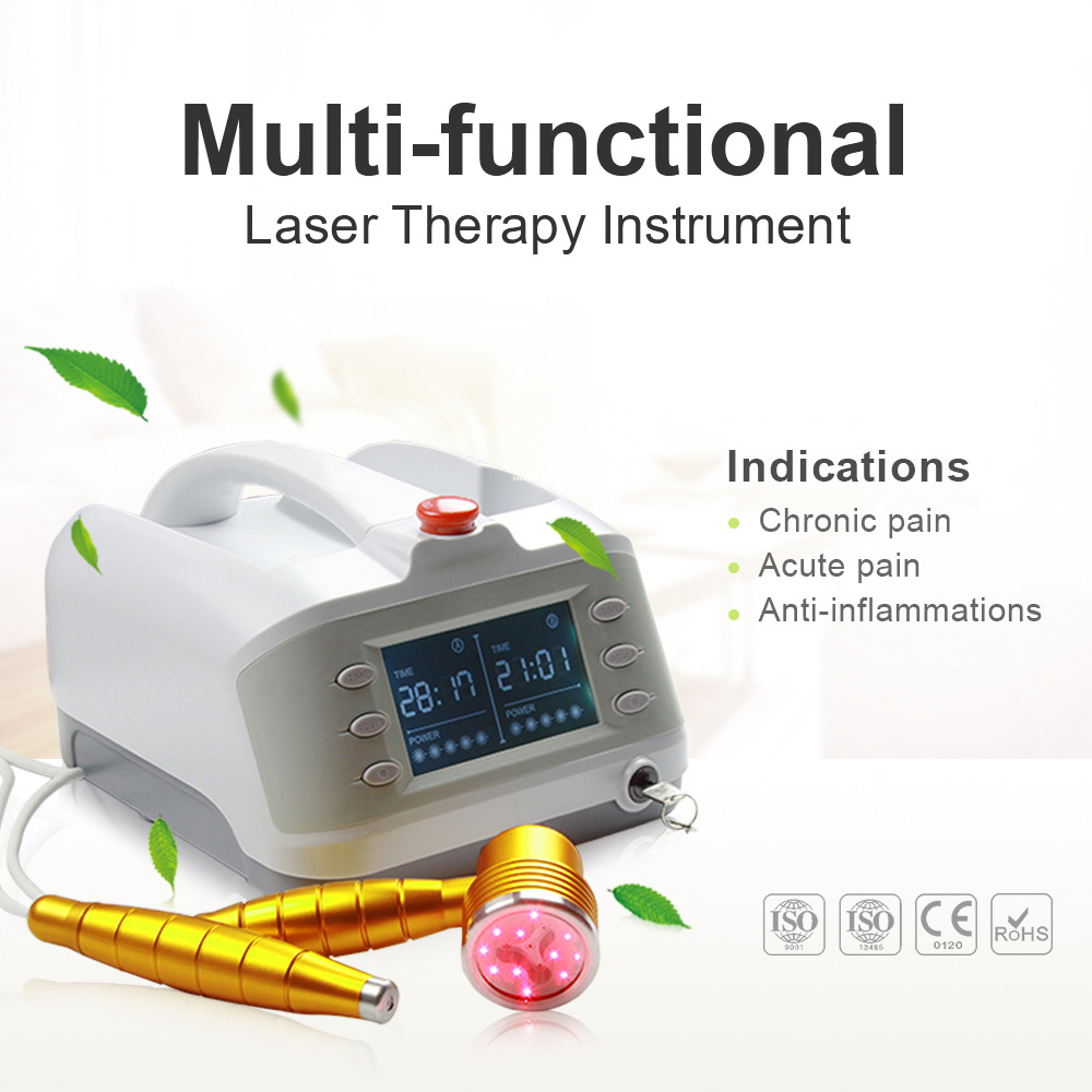 775mW Semiconductor lllt Clinic Use Cold Medical Laser Acupuncture Therapeutic Instrument For Knee Pain Relief