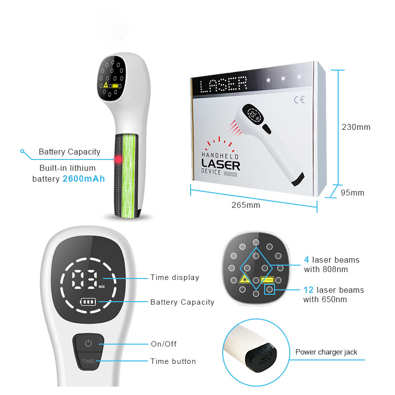 Handy Class 3B Cold Light Infrared Therapy Device Stroke Rhinitis Laser Pain Relief Therapeutic Instrument