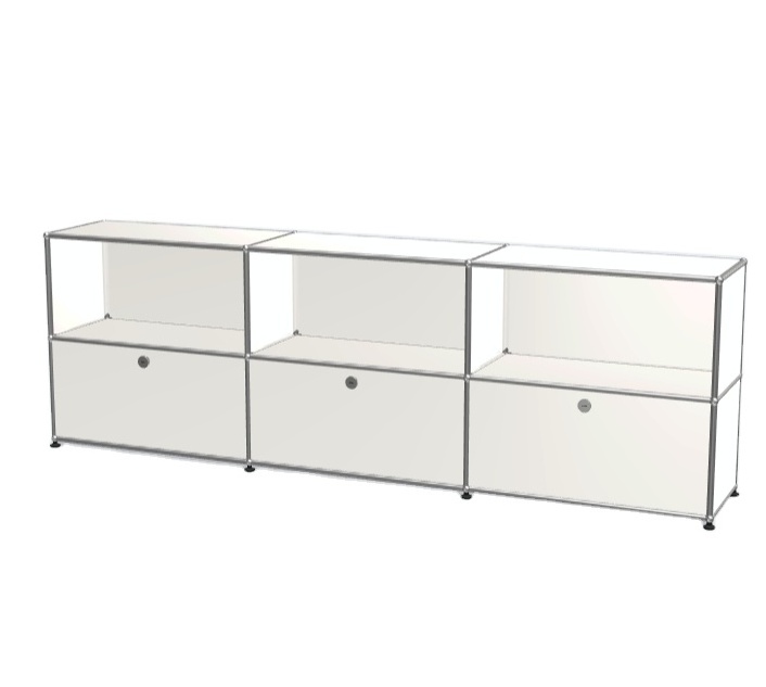 Modular Furniture Modern Nordic Design Classic Style Haller Sideboards Metal Storage cabinet for Living room Bed room