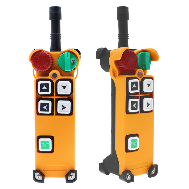 F24-4D Factory price 433mhz universal industrial wireless crane remote control rf 1 transmitter and 1 receiver