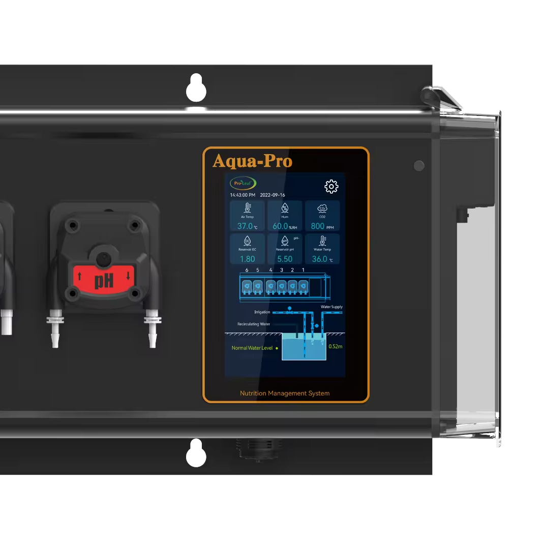 Hydroponics Kit Digital Nutrient Controller & Pump Set Automatic Monitor PH & EC Sensor For Hydroponic Grow System by One-one