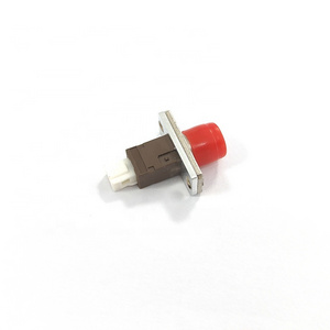 MU to FC Hybrid Adapter  Female to Female  MU DIN  FC LC SC E2000 Hybrid Connector Adapter  Manufacturer