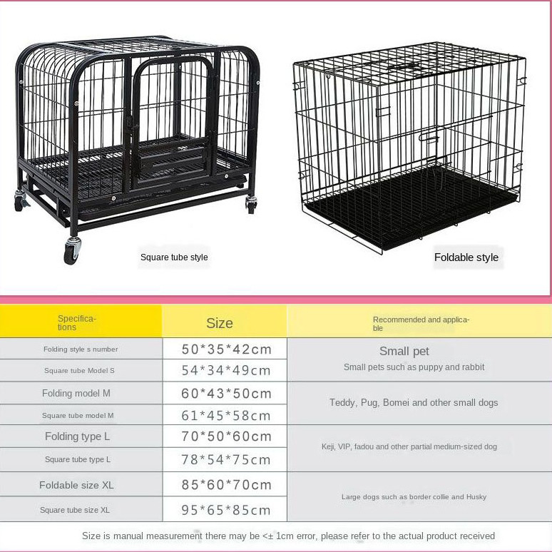 iron dog boarding kennel outdoor metal panels large space pet dog cage carrier toilet tray crate animal cages with wheel