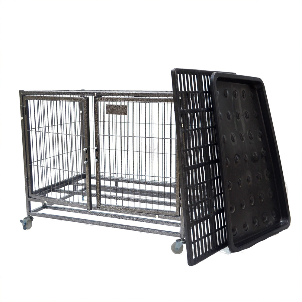 outdoor professional galvanized steel heavy duty iron dog metal kennels large runs pet dog cage crate cages carrier