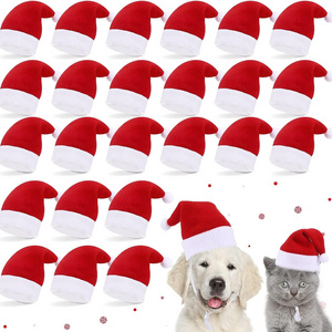 Christmas Dog Santa Hat for Cat Christmas Hat Holiday Party