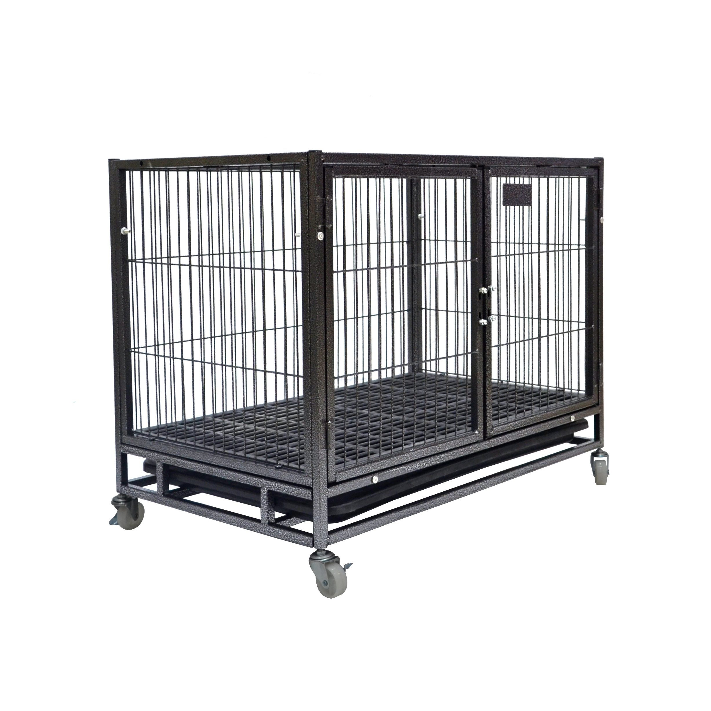 outdoor professional galvanized steel heavy duty iron dog metal kennels large runs pet dog cage crate cages carrier