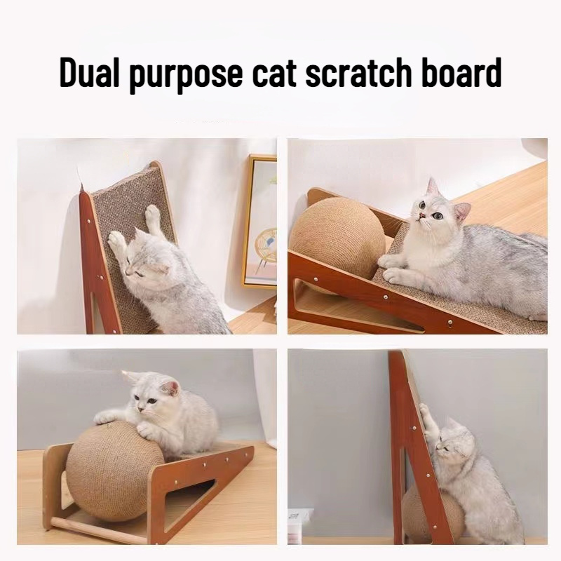 Cat Scratcher Board Detachable  Scraper Scratching Post for Cats Grinding Claw Climbing Toy Pet Cat Furniture Supplies