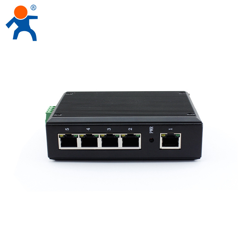 SDR050-L 5-LAN Ports 10/100M unmanaged POE industrial ethernet switch