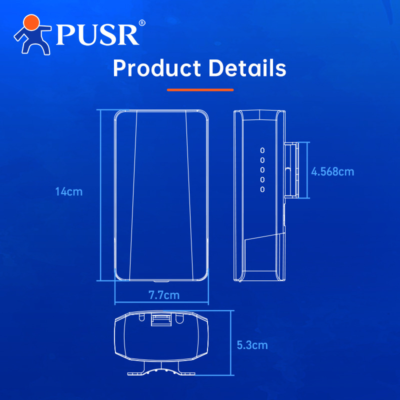 PUSR Point to Point/MultiPoint Outdoor Wireless Bridge Dual band 5.8G WiFi Ip64 Waterproof Up to 2KM CPE ST508E (2 Piece)