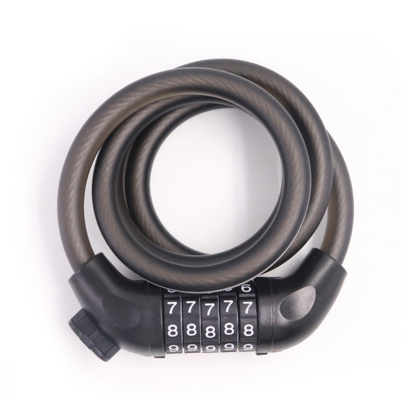 Wholesale Heavy Duty Safety Digit Code Bike Cable Lock Electronic Cycle Accessories Lock Bicycle Combination Lock