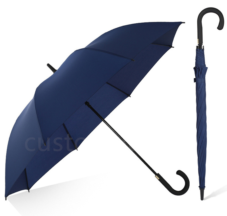 Factory Wholesale Custom Logo Personality Sublimation Golf Umbrella Prints Promotional Umbrella