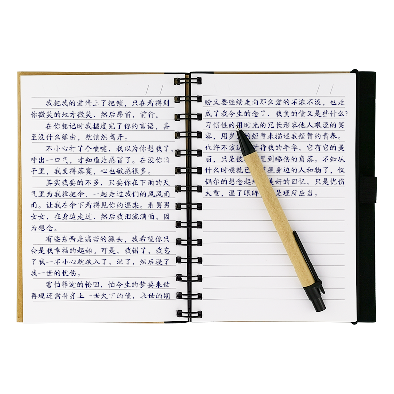 Custom Promotional Memo Pad Notebook A6 Sticky Note Digit Customized Logo Thin Kraft Paper Calculator Solar