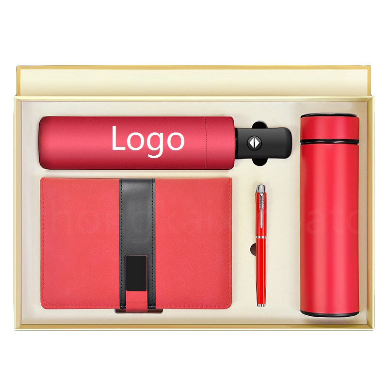 Customized Advertising USB Umbrella Set Novelty Business Giveaways Marketing Promotional Gifts Items